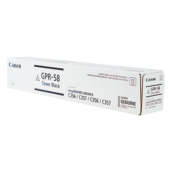Canon GPR-58 (2182C003) Toner Cartridge, Black, Standard Yield.