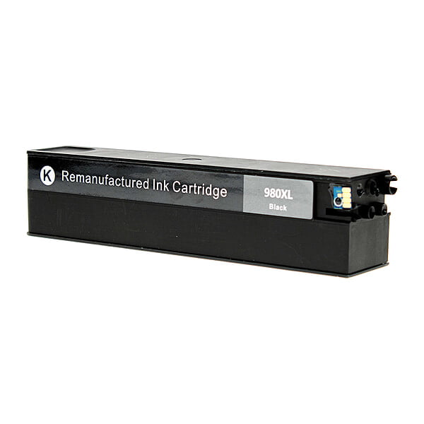 HP 980 (D8J10A) InkJet Cartridge, Black, Standard Yield.