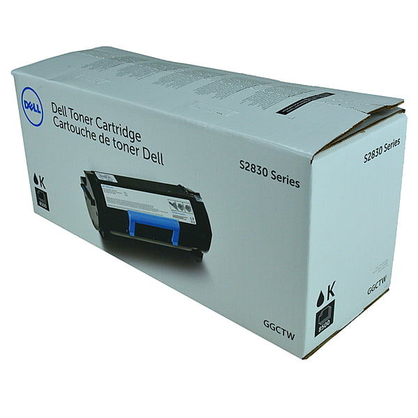 Dell GGCTW (593-BBYP) Toner Cartridge, Black, Standard Yield.