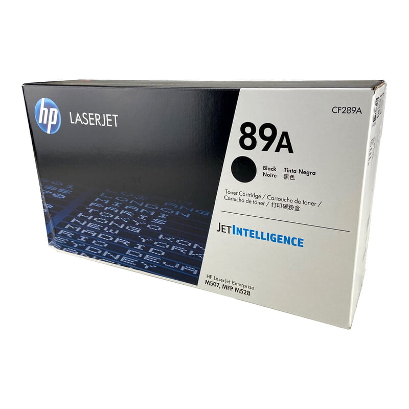 HP 89A (CF289A) Toner Cartridge, Black, Standard Yield.