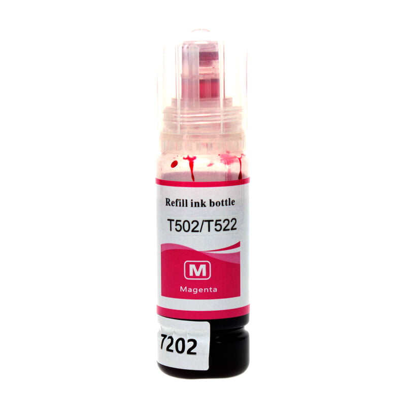 Epson 502 (T502320) Ink Bottle, Magenta, Standard Yield.
