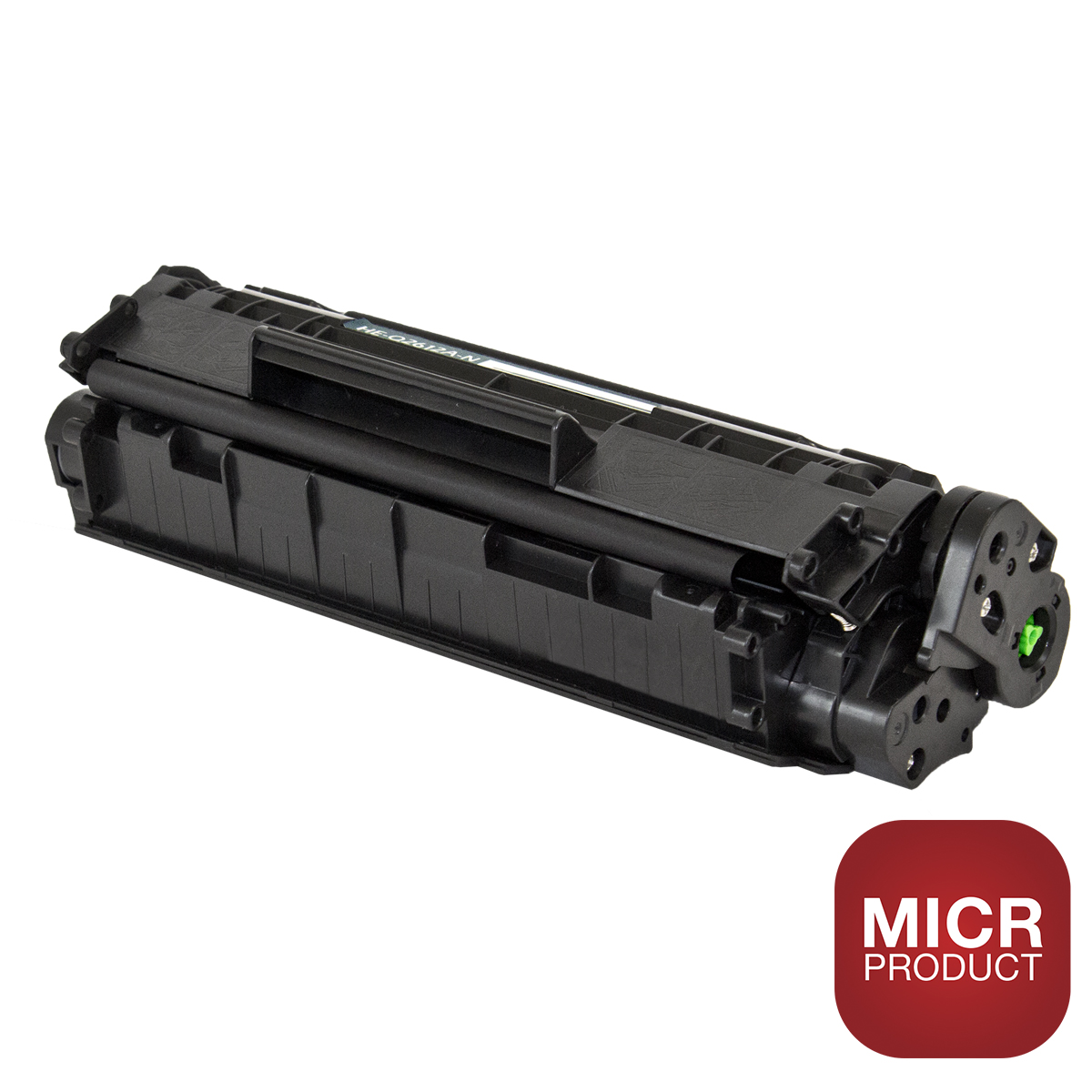 HP 12A (Q2612A) MICR Toner Cartridge, Black, Standard Yield.