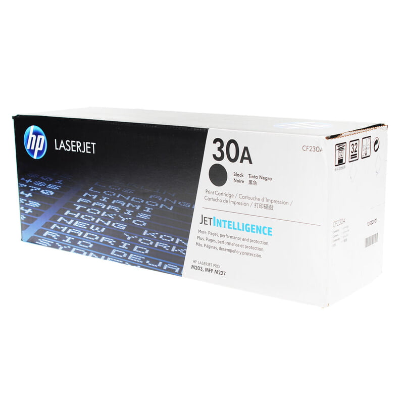 HP 30A (CF230A) Toner Cartridge, Black, Standard Yield.
