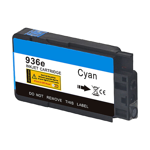 HP 936e (4S6V3LN) Inkjet Cartridge, Cyan, High Yield.