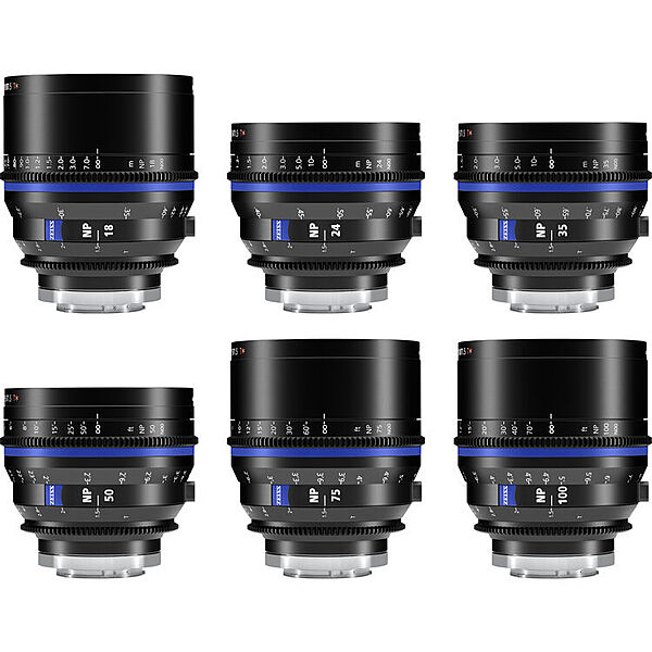 ZEISS Nano Prime 6-Lens Set (Sony E, m)