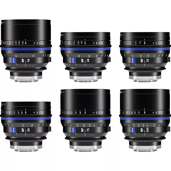 ZEISS Nano Prime 6-Lens Set (Sony E, m)