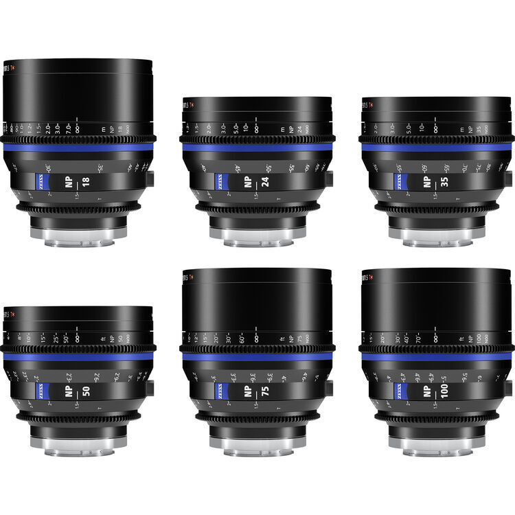 ZEISS Nano Prime 6-Lens Set (Sony E, m)