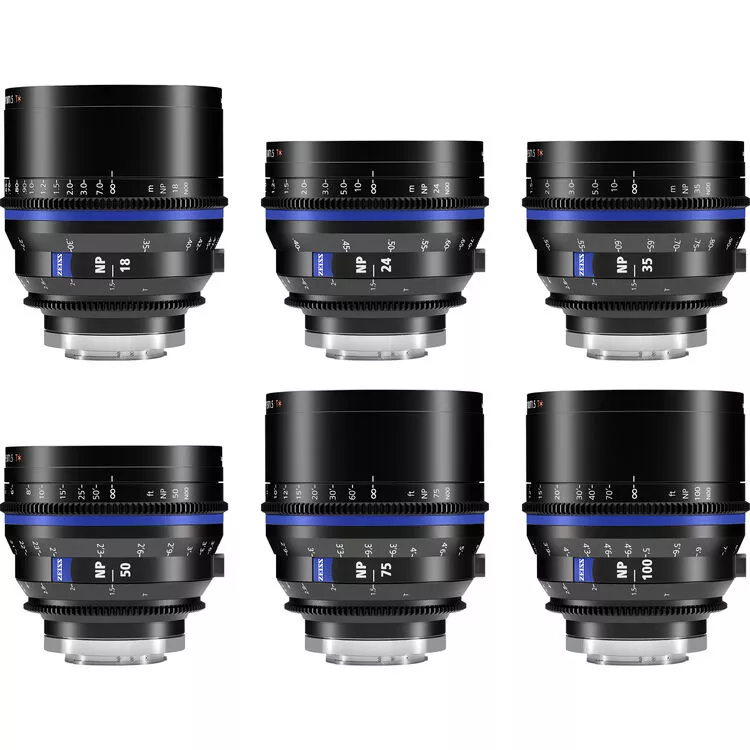 ZEISS Nano Prime 6-Lens Set (Sony E, m)