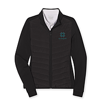 Straight Down - Women's Ida Hybrid Jacket - Black