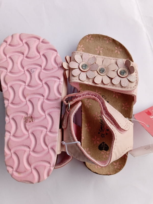 BEAUTIFUL GIRLS SANDAL - UK STOCK SHOES (PINK)