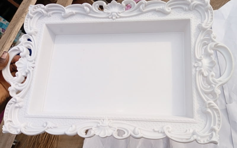 THICK FANCIFUL  PVC TRAY - VERY HIGH QUALITY