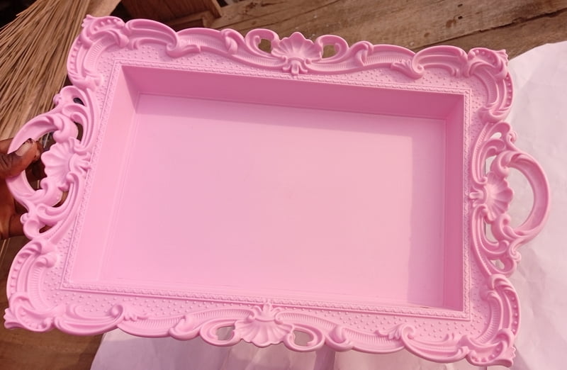 THICK FANCIFUL  PVC TRAY - VERY HIGH QUALITY