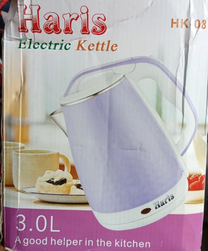HARIS CHORDLESS ELECTRIC KETTLE ELECTRIC JUG 3L