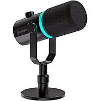 FEELWORLD PM1 XLR/USB Dynamic Microphone for Podcasting Recording Gaming Live Streaming
