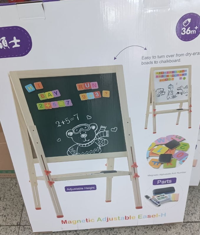 MAGNETIC ADJUSTABLE ERASEABLE LEARNING BOARD WRITING BOARD DRAWING BOARD