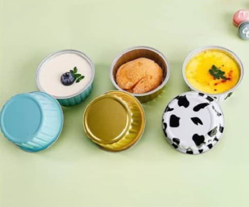 MOIMOI PUDDING CHEESE MOLD PAN WITH COVER