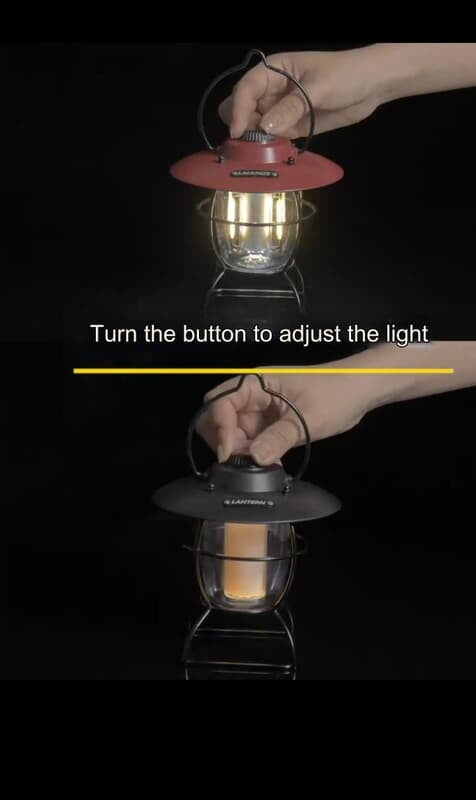 ELECTRIC RECHARGEABLE CAMPING LIGHT