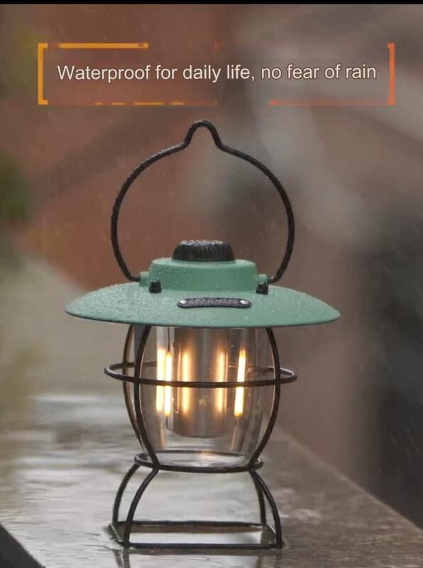 ELECTRIC RECHARGEABLE CAMPING LIGHT