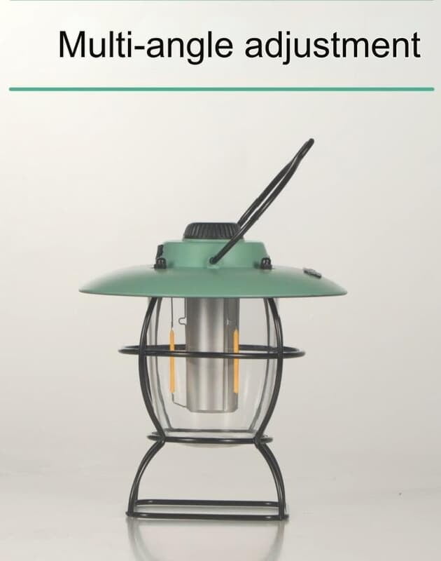 ELECTRIC RECHARGEABLE CAMPING LIGHT