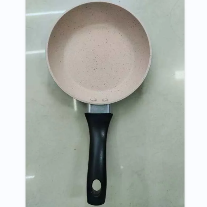 PORTABLE NON-STICK MARBLE COATING FRY PAN NON-STICK FRYING PAN