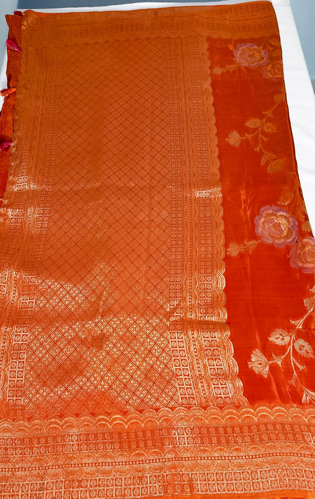 N635: Ready To Ship Beautiful Saree With Stitched Blouse N635: Ready To Ship Beautiful Saree With Stitched Blouse