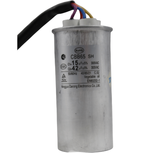 Capacitor Dual 15+42 Micro Faradio, 300VAC - 17400104000787-1