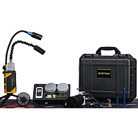 PATONA Fog Master Pro Set portable fog machine including accessories and case