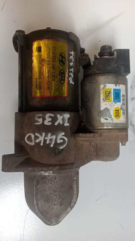 Starter Motor Hyundai ix35 4 Cylinder 11 Teeth 2010to2014