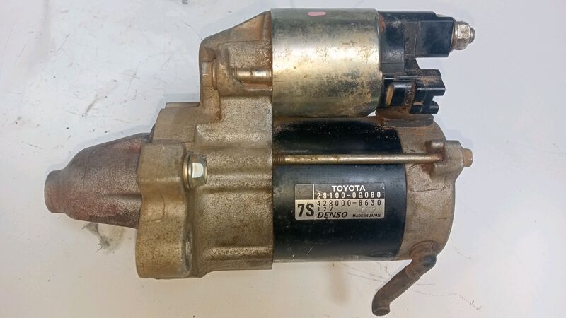 Starter Motor Toyota Yaris 3 Cylinder 8 Teeth 2006to2016