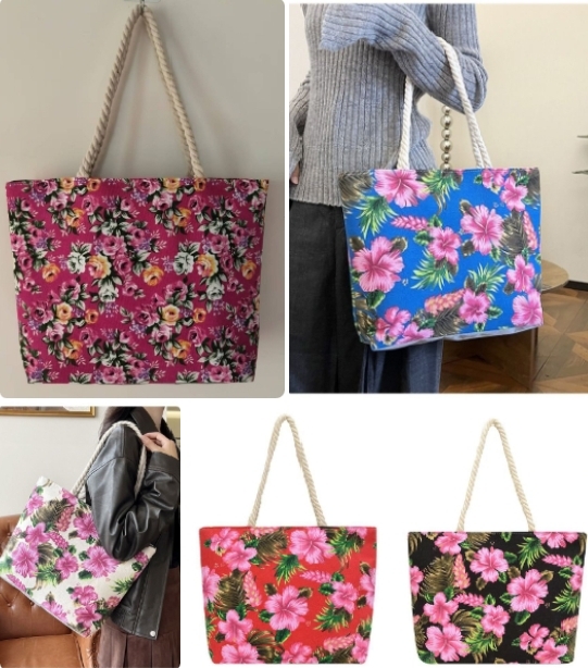 WOMEN ETHNIC SHOULDER TOTE BAG