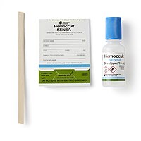 Hemoccult® Sensa® Fecal Occult Blood Test (FOBT) Cancer Screening Kit Single Slides CLIA Waived (BX/100 Tests)