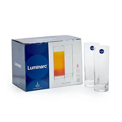 ISLANDE 31CL طقم كاسات عصير لومينارك 6 كاسات ISLANDE 31CL طقم كاسات عصير لومينارك 6 كاسات