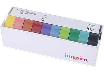 Washi Tape 1 cf. fa 10 Pezzi Assortiti Art. 17510