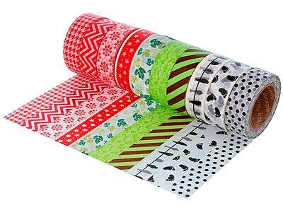Washi Tape 1 cf. fa 10 Pezzi Assortiti Art. 17511, 16422 Washi Tape 1 cf. fa 10 Pezzi Assortiti Art. 17511, 16422