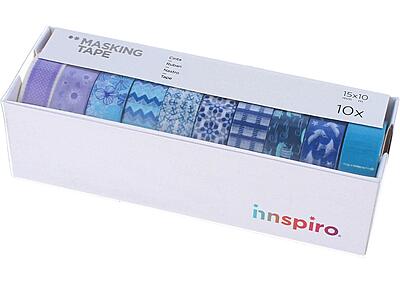 Washi Tape 1 cf. fa 10 Pezzi Assortiti Art. 17512, 16626