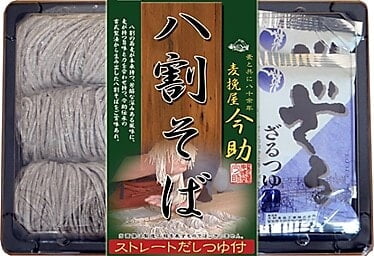 TD)Negishi Imasuke Hachiwari Soba W/Soup 3p 3/6/1.2 lbs