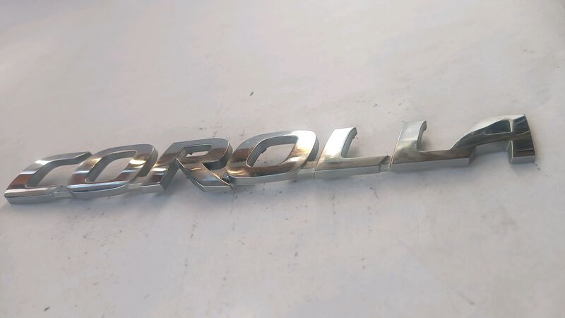 Emblems and Badges Toyota Corolla 17cm x 2cm 2016 to