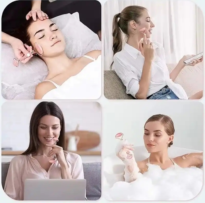 FACIAL ROLLER MASSAGER OIL/CREAM/LOTION APPLICATOR