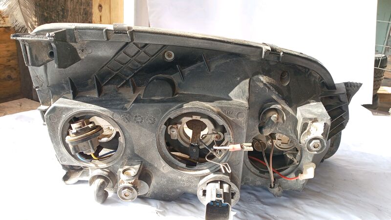 Headlights Ford Bantam Rocam LHS 2006 to 2011