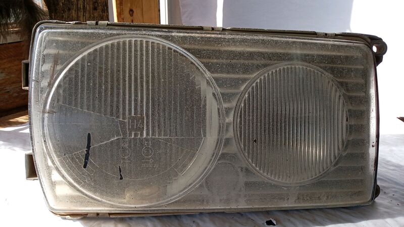 Headlights Mercedes-Benz E-Class LHS 1979 to 1991