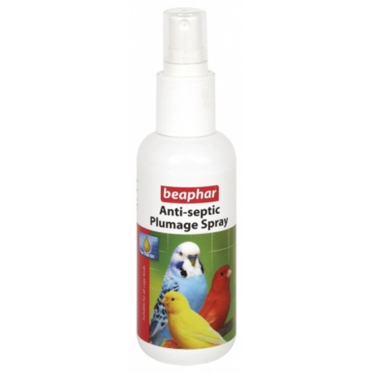 BEAPHAR ANTI-SEPTIC PLUMAGE SPRAY - 150 ML BEAPHAR ANTI-SEPTIC PLUMAGE SPRAY - 150 ML