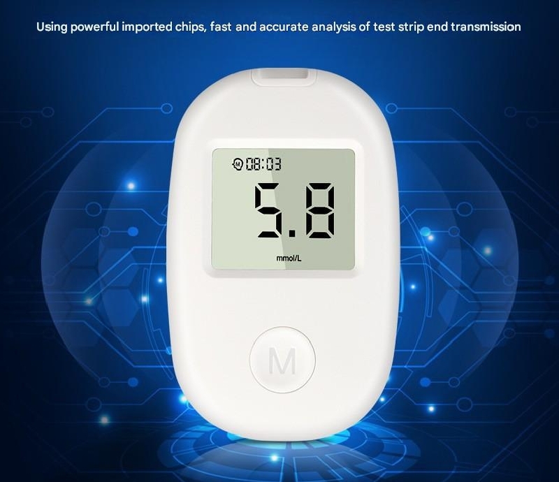 BLOOD GLUCOSE MONITOR DEVICE- BLOOD SUGAR MONITOR - DIABETICS STATUS MONITOR