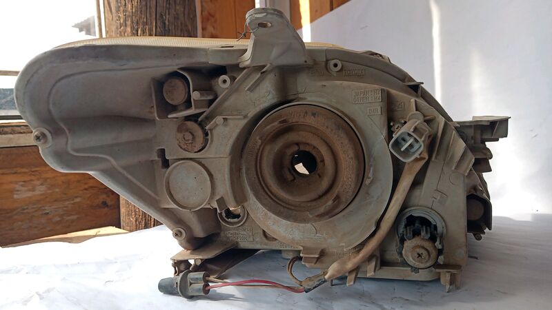 Headlights Toyota Yaris Mk1 Sedan LHS 2005 to 2011