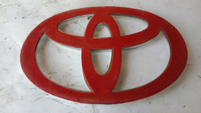 Emblems and Badges Toyota Fortuner 13cm W x 9cm H 2007 to 2010