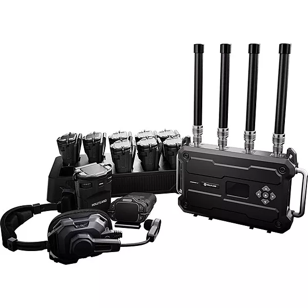 Hollyland Solidcom H1 Wireless Intercom System (Base + 20 Headsets)
