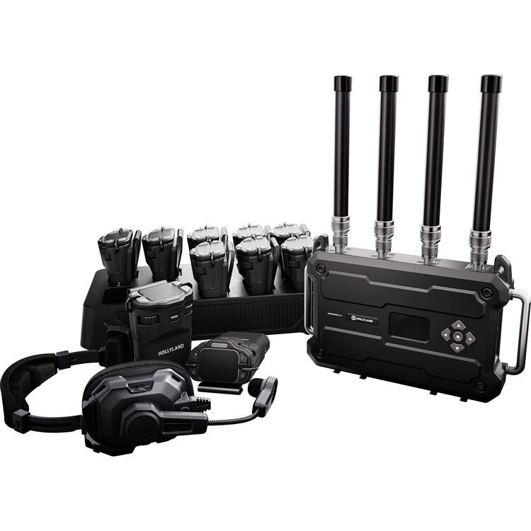 Hollyland Solidcom H1 Wireless Intercom System (Base + 20 Headsets)