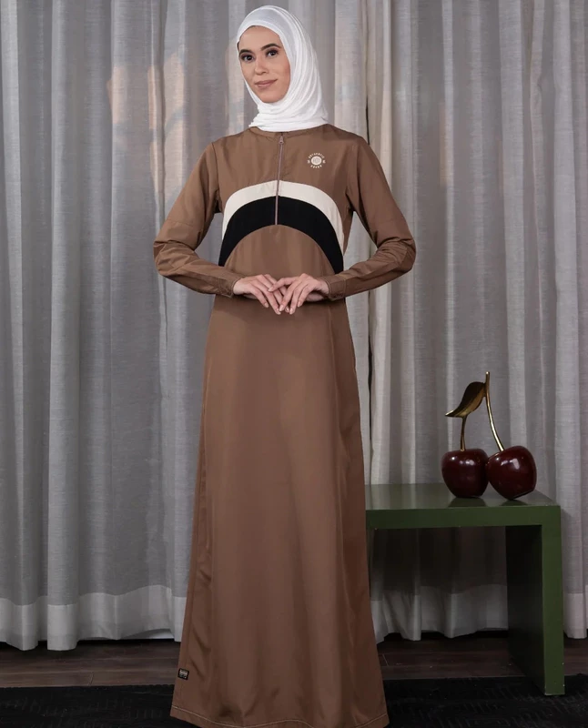 CLAY CONTRAST JILBAB