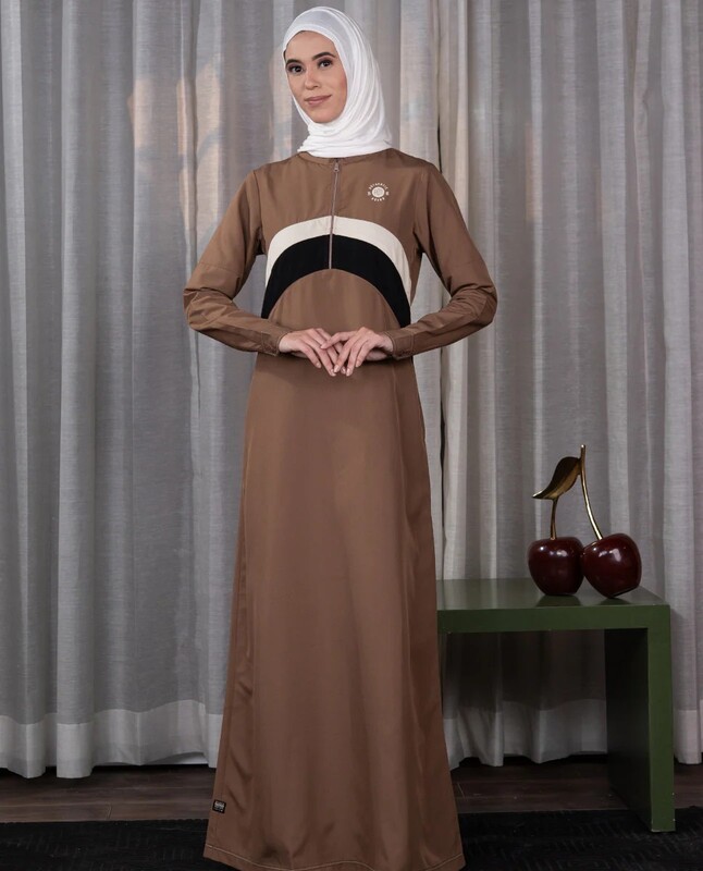 CLAY CONTRAST JILBAB