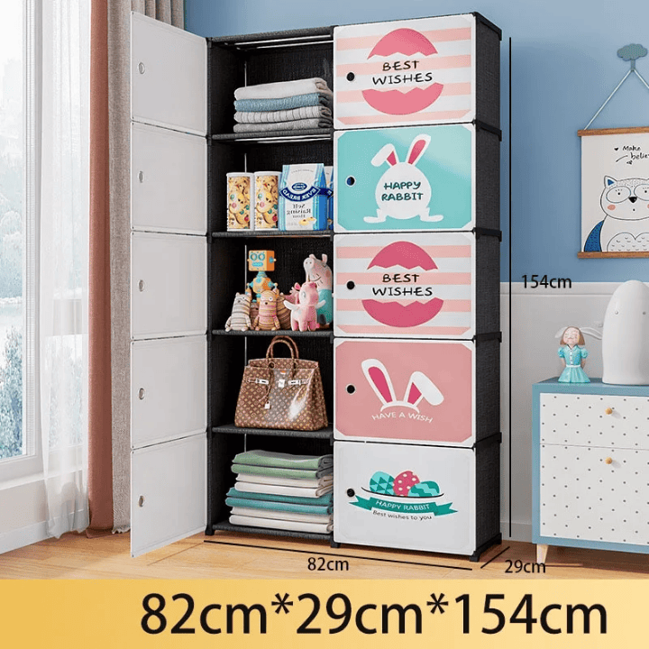 BABY / ADULT PLASTIC FOLADABLE WARDROBE
