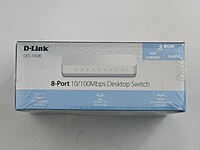 DES-1008C/B – D-Link 8-Port 10/100Mbps Unmanaged Desktop Switch